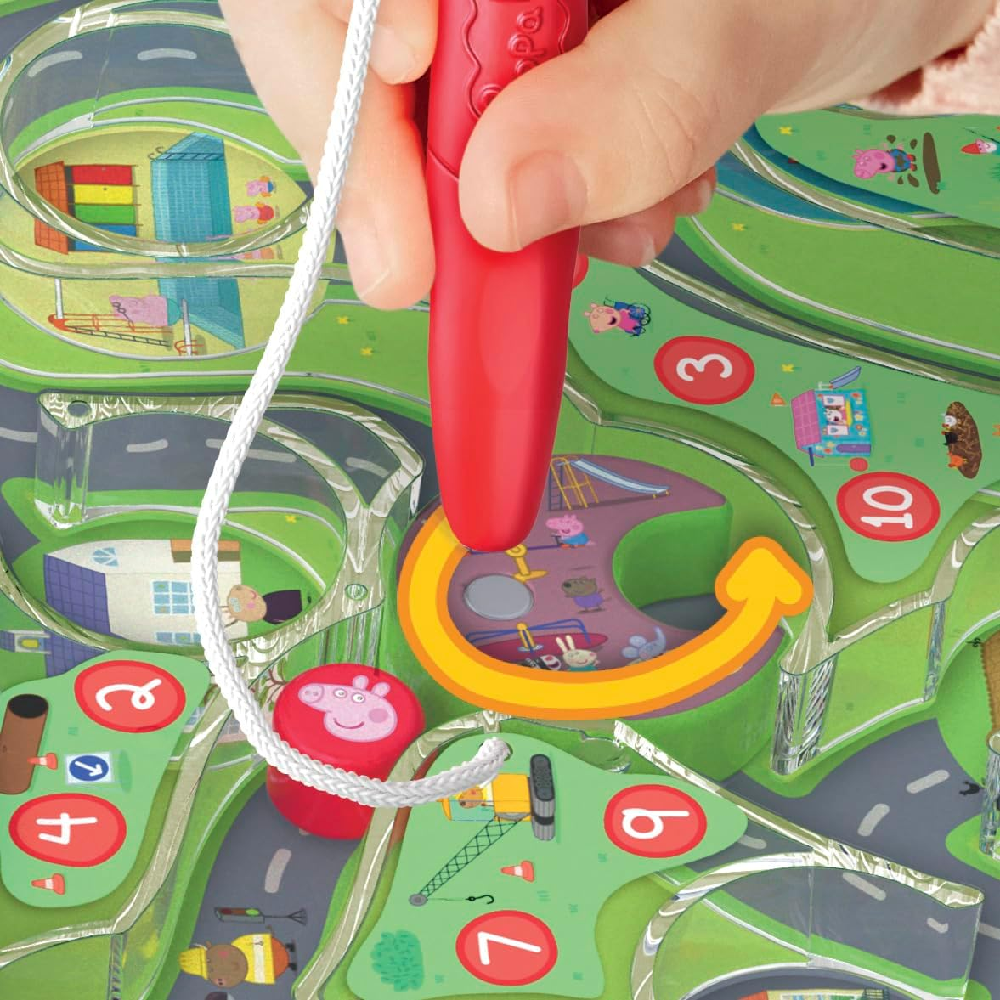 Hasbro - Peppa Pig, Learn With Peppas Maze F6410