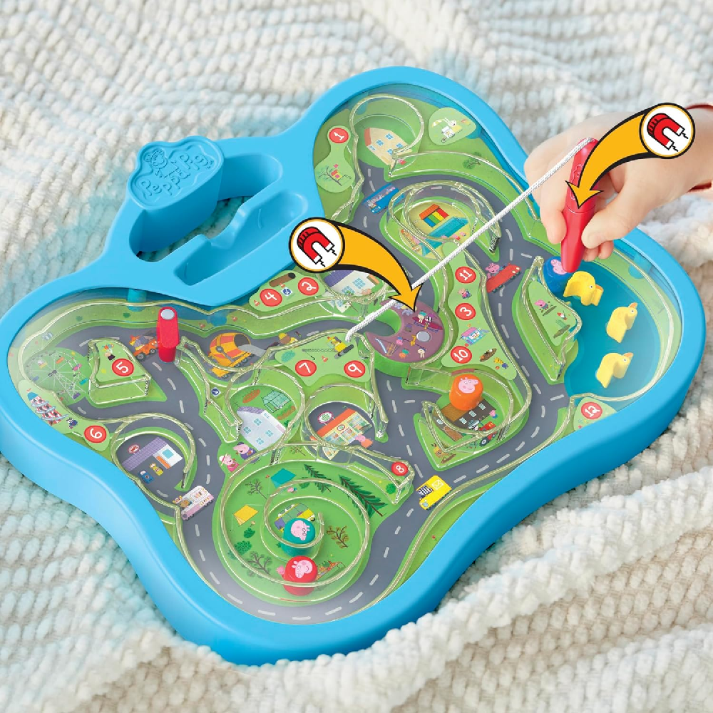 Hasbro - Peppa Pig, Learn With Peppas Maze F6410