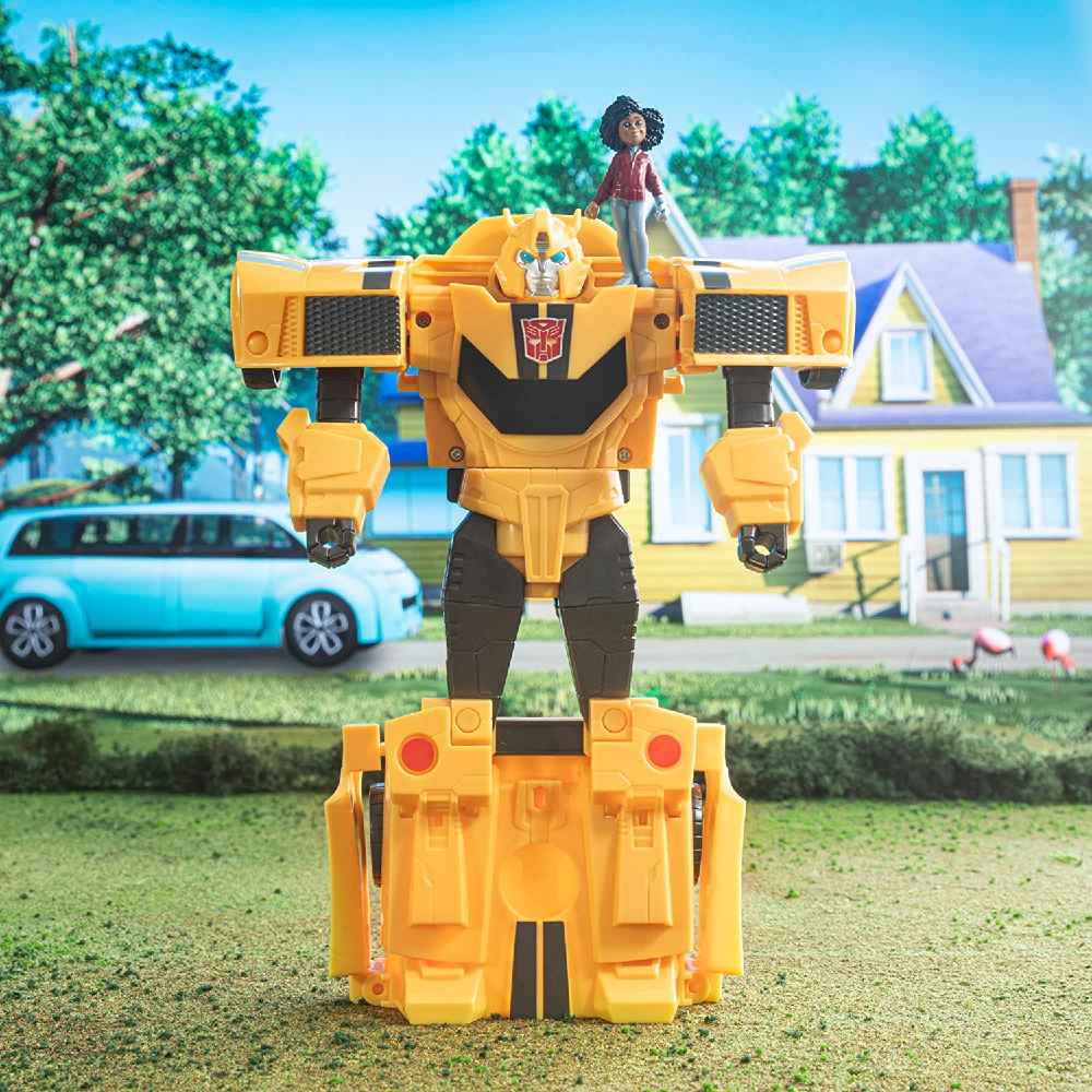 Hasbro Transformers - Earthspark Spinchanger, Bumblebee & Mo Malto F7662