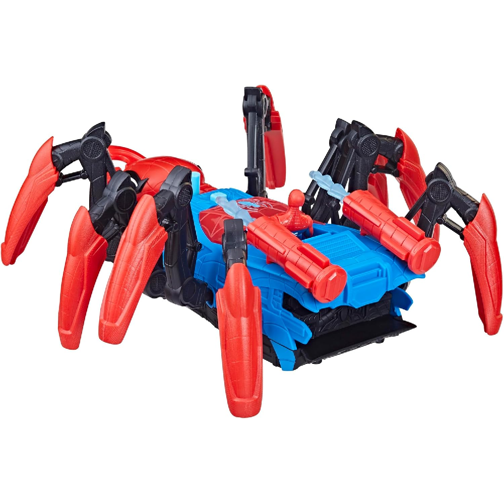 Παιχνιδολαμπάδα Hasbro - Marvel Spider-Man, Crawl And Capture Spider Vehicle F7845