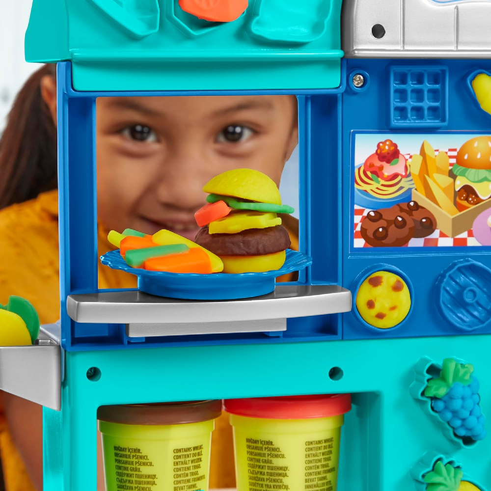 Hasbro Play-Doh - Kitchen Creations Busy Chefs Restaurant Playset F8107