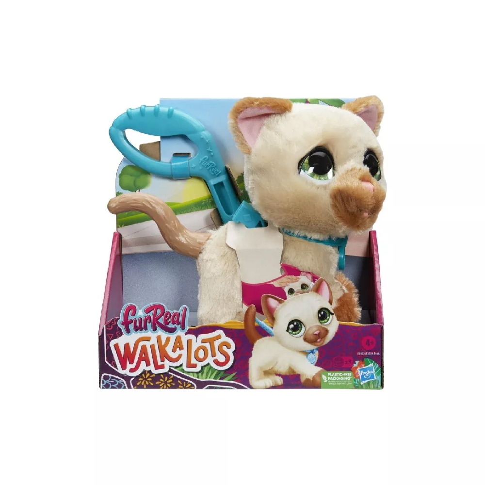 Hasbro FurReal - Walkalots, Beige Cat F8132