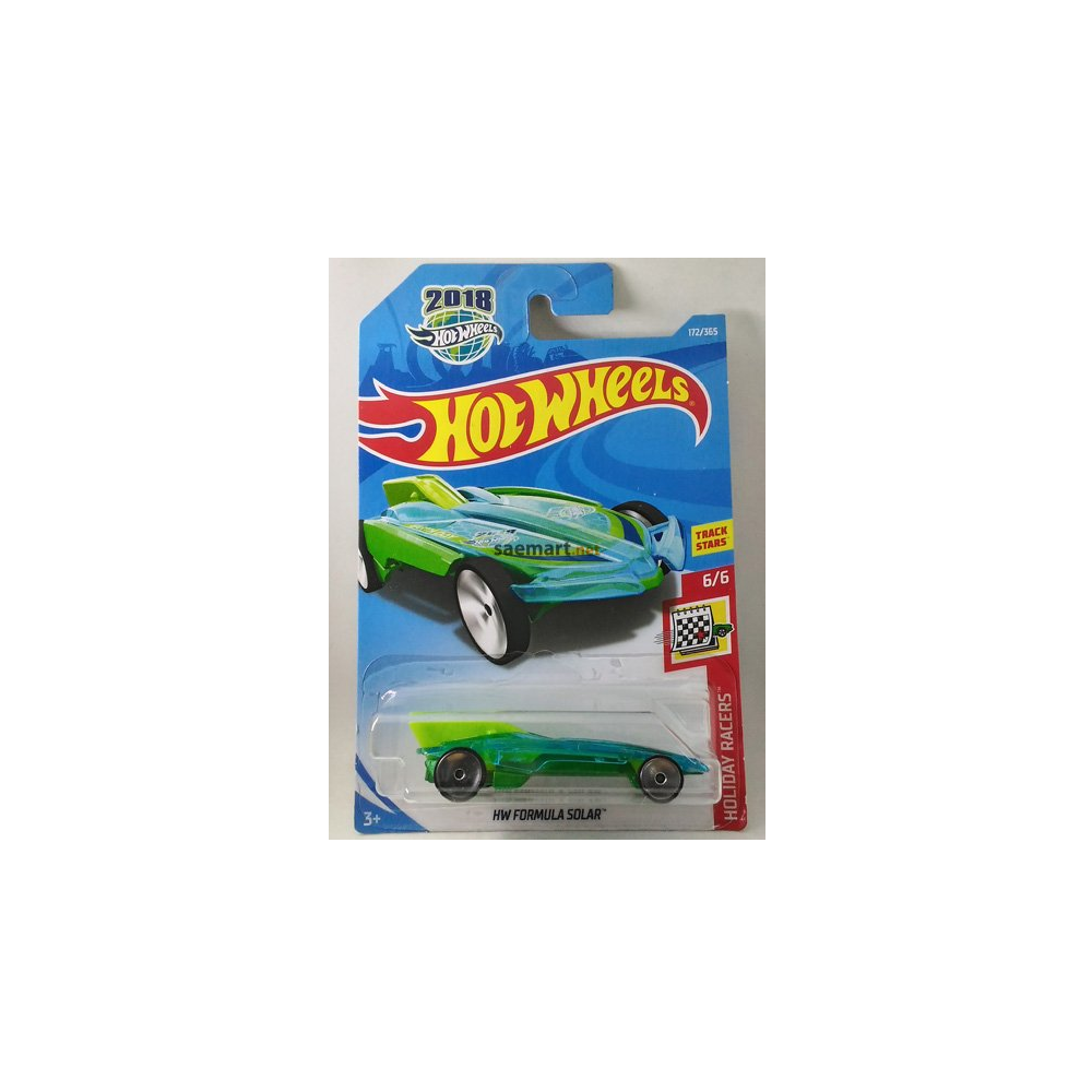 Mattel Hot Wheels - Αυτοκινητάκια Holiday Racers, HW Formula Solar (6/6) FJW23 (5785)