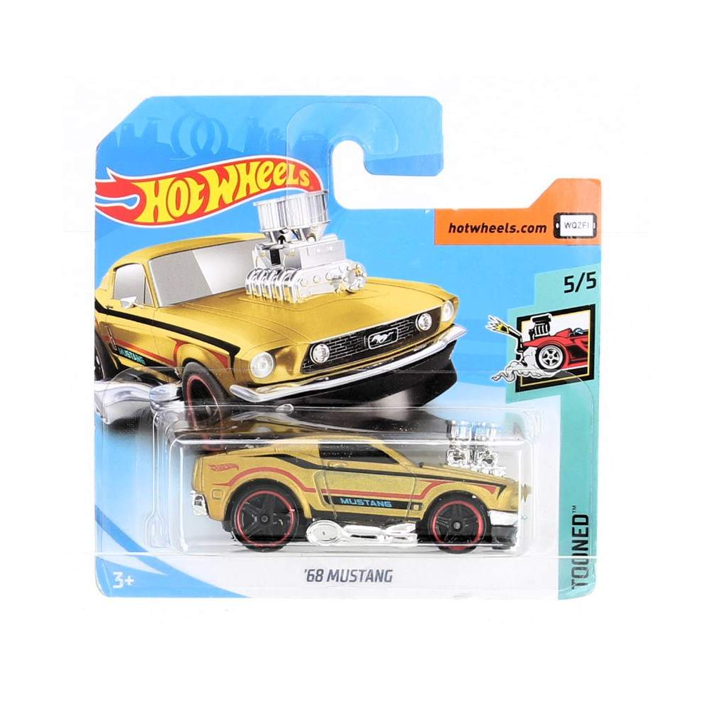 Mattel Hot Wheels - Αυτοκινητάκια Tooned, ΄68 Mustang (5/5) FJW53 (5785)