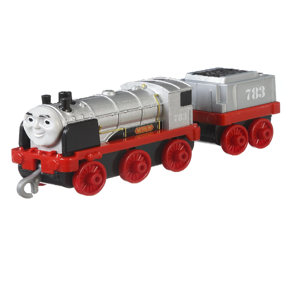 Fisher Price Thomas & Friends - Trackmaster Τρενάκι Με Βαγόνι Merlin The Invisible FXX26 (GCK94)