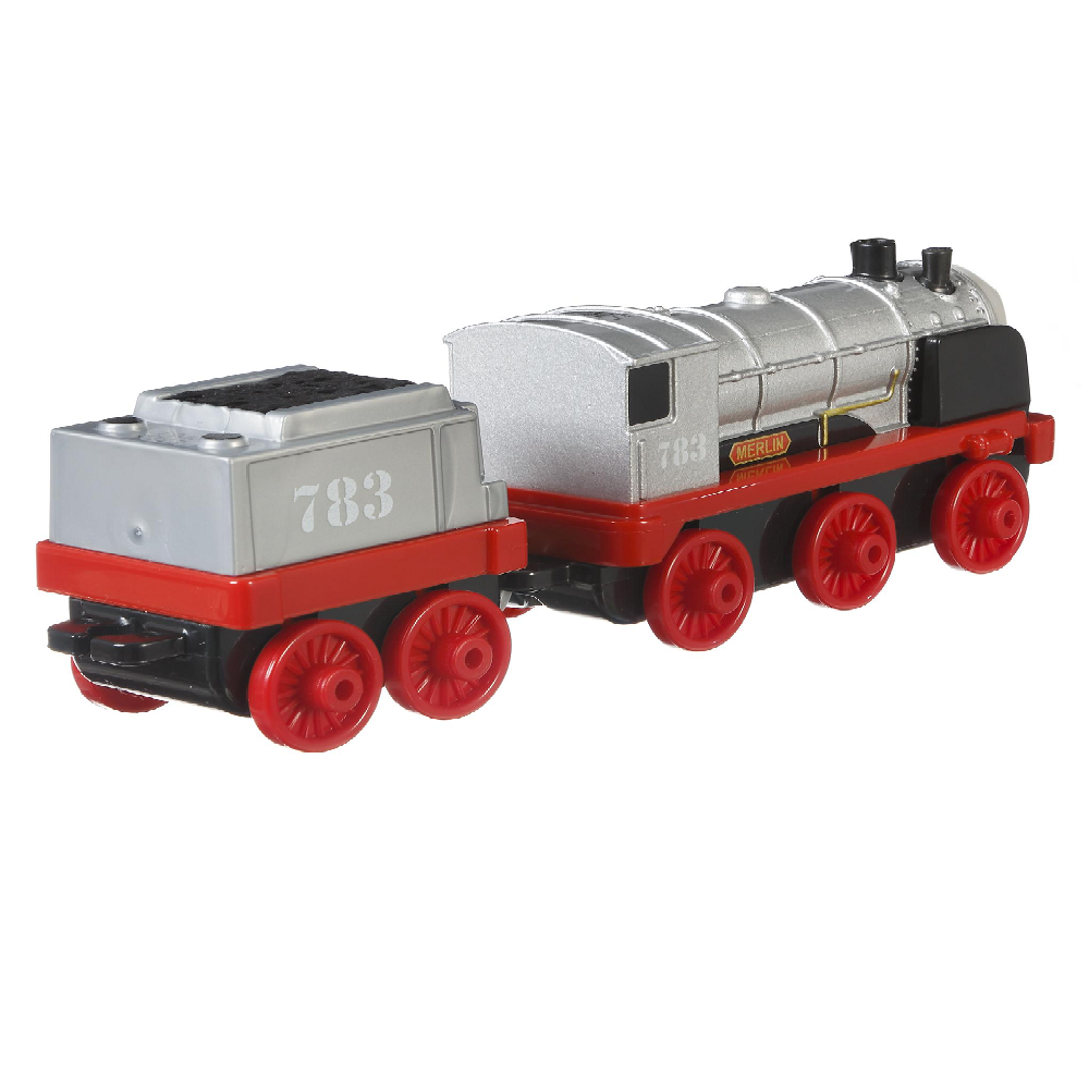 Fisher Price Thomas & Friends - Trackmaster Τρενάκι Με Βαγόνι Merlin The Invisible FXX26 (GCK94)