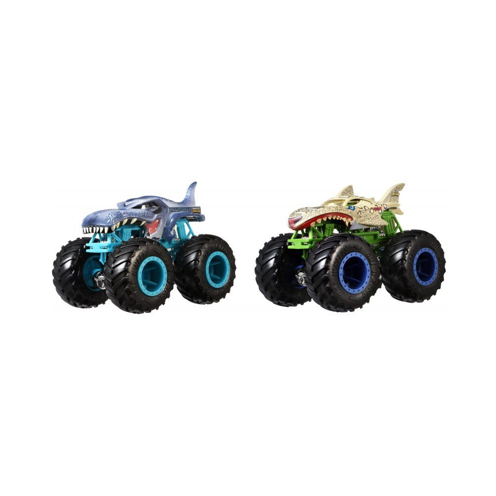 Mattel Hot Wheels - Monster Trucks, Buns Of Steel Vs All Fried Up HLT64 (FYJ64)
