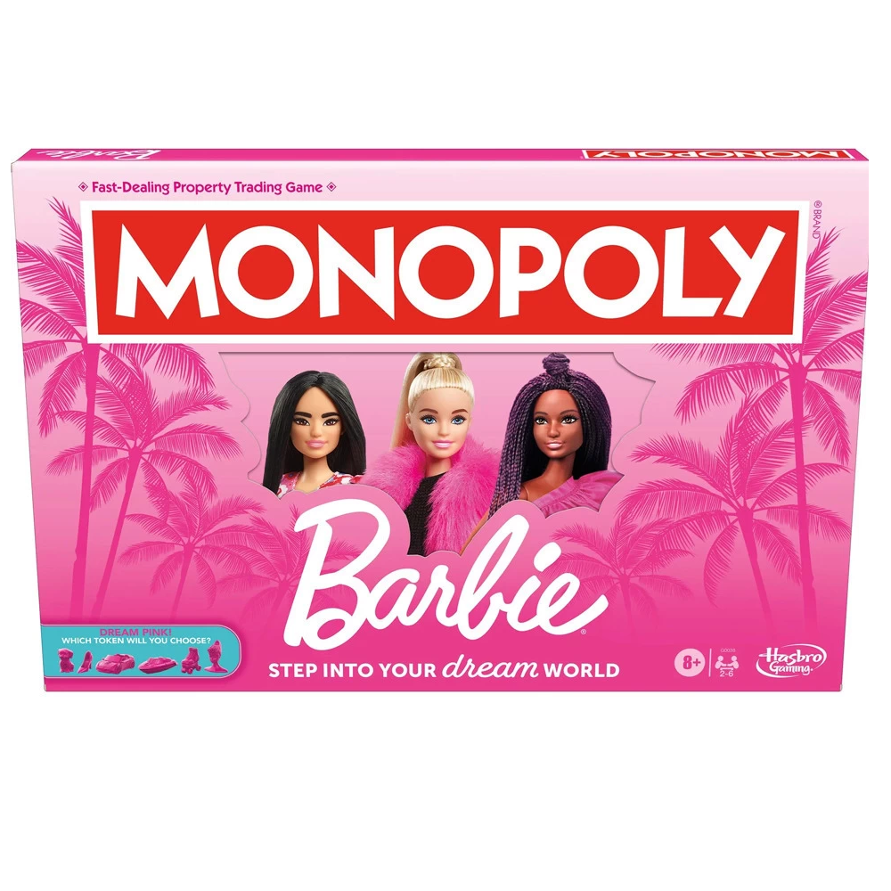 Hasbro - Επιτραπέζιο, Monopoly Barbie G0038