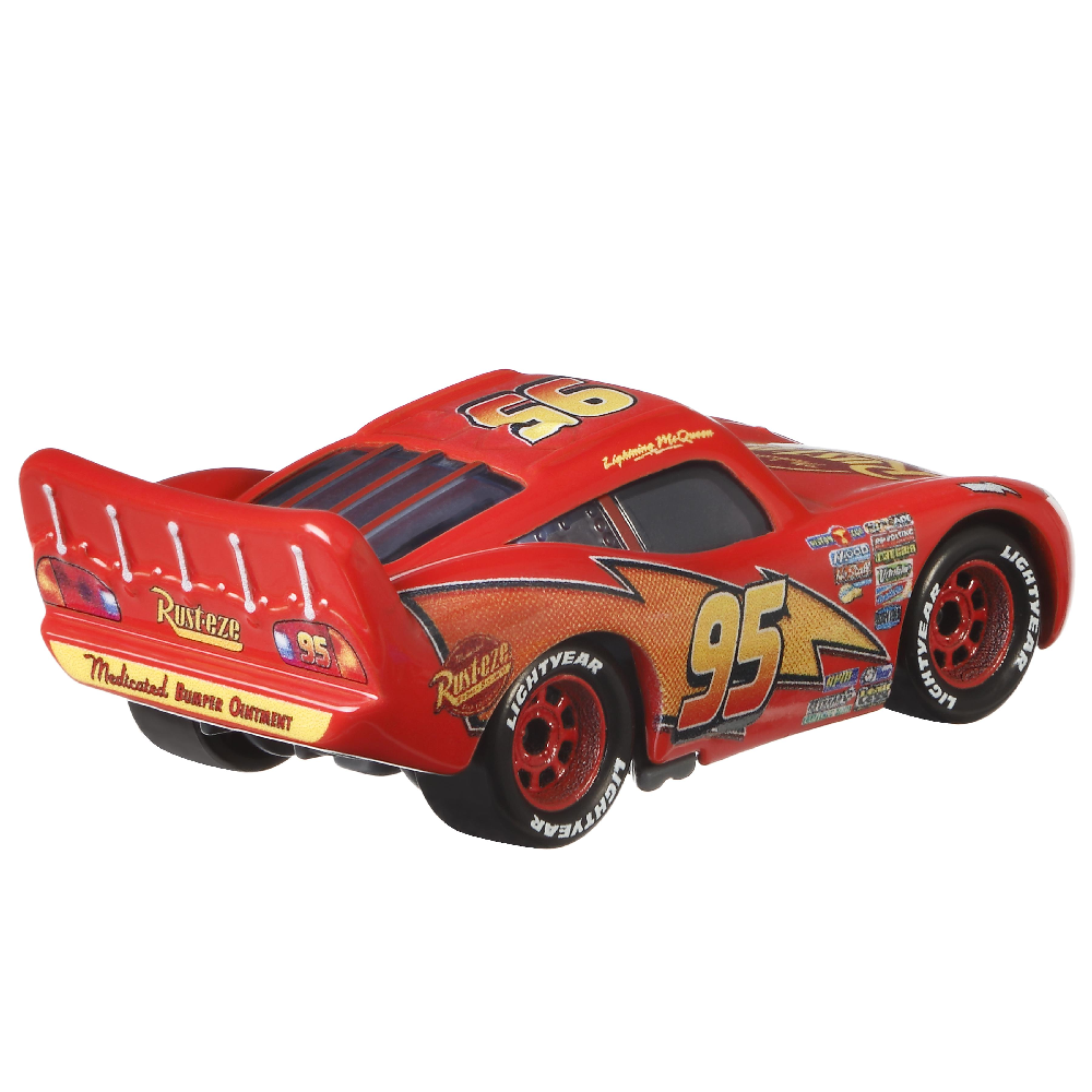 Mattel Cars - Αυτοκινητάκι, Lighnting McQueen With Rusteze Sign GCC81 (DXV29)