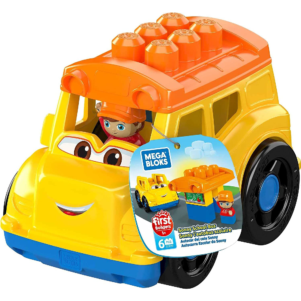 Fisher Price - Mega Bloks, Sammy School Bus GCX10 (CND62)