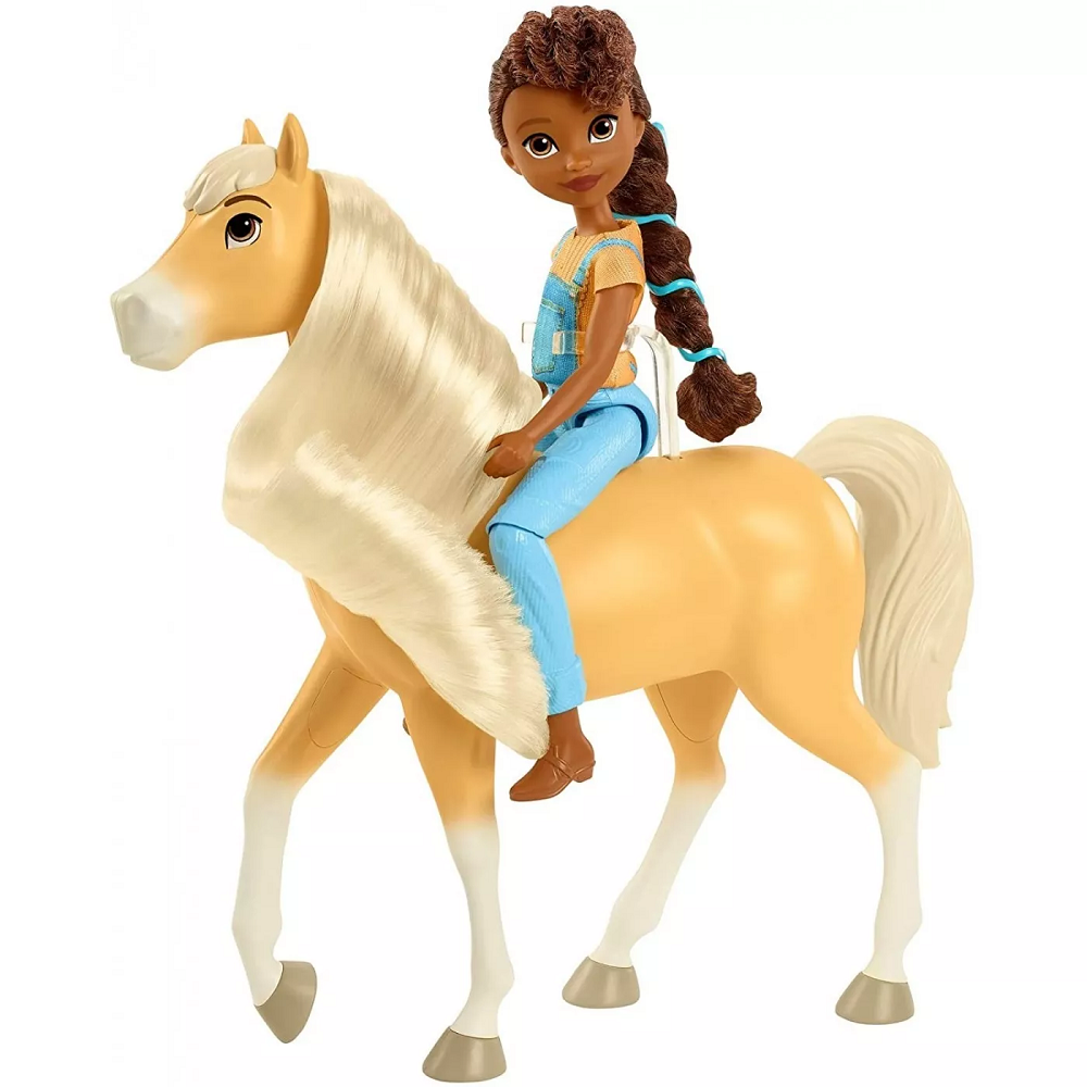 Mattel Spirit - Σετ Άλογο Με Κούκλα, Pru & Chica Linda GXF22 (GXF20)