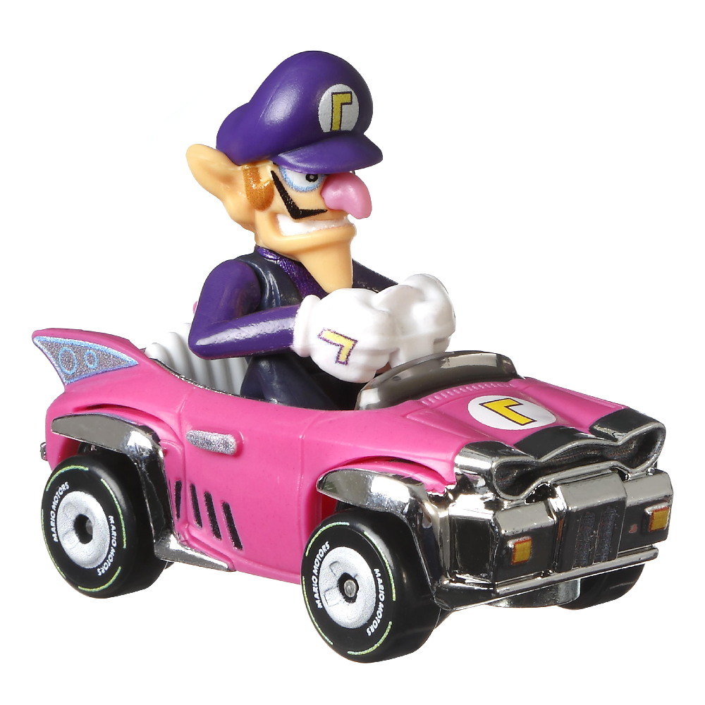 Mattel Hot Wheels - Αυτοκινητάκι Super Mario, Waluigi (Badwagon) GJH54 (GBG25)