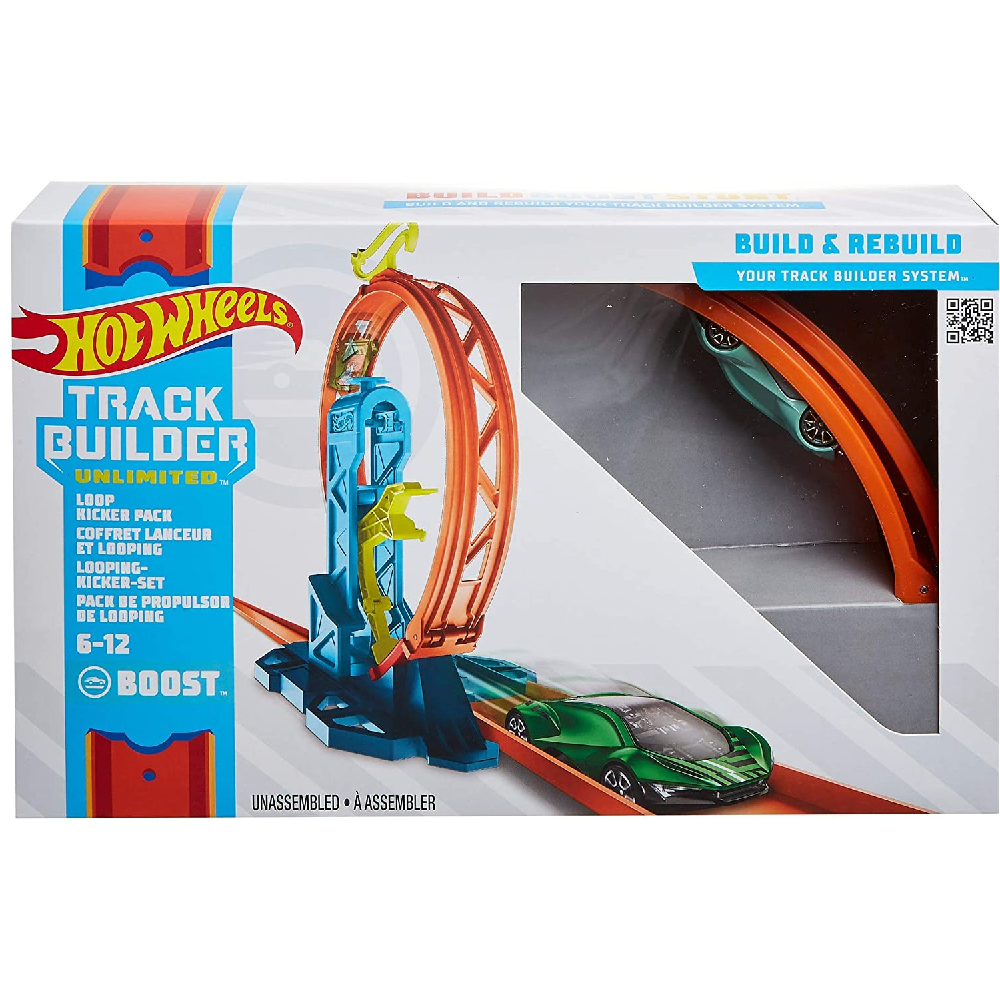 Mattel Hot Wheels - Track Builder, Unlimited Loop Kicker Pack GLC90 (GLC87)