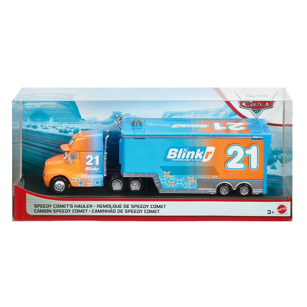 Mattel Cars - Νταλίκα Next Generation Speedy Comets Hauler GLM33 (GGF33)