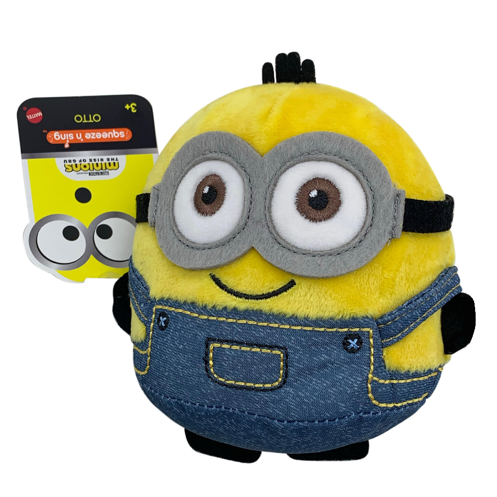 Mattel Minions - Λούτρινο Με Ήχο, Otto GNB36 (GNB34)