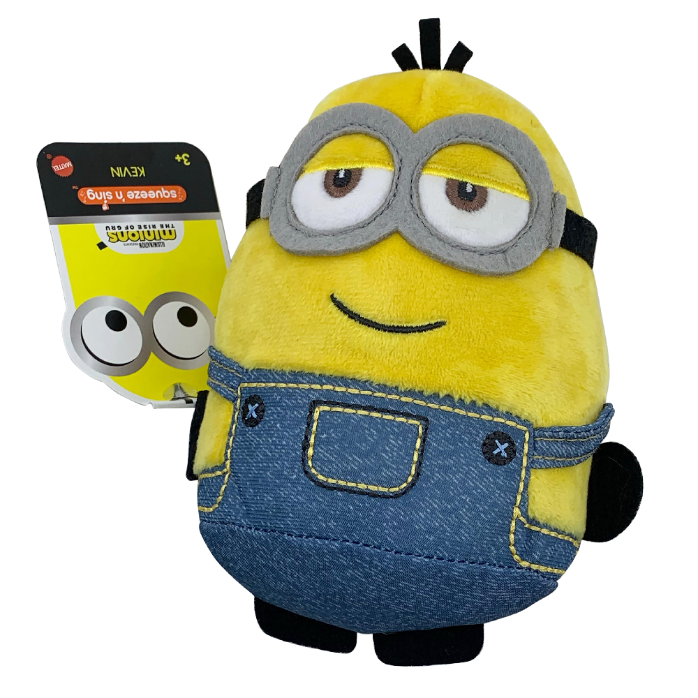 Mattel Minions - Λούτρινο Με Ήχο, Kevin GNB37 (GNB34)