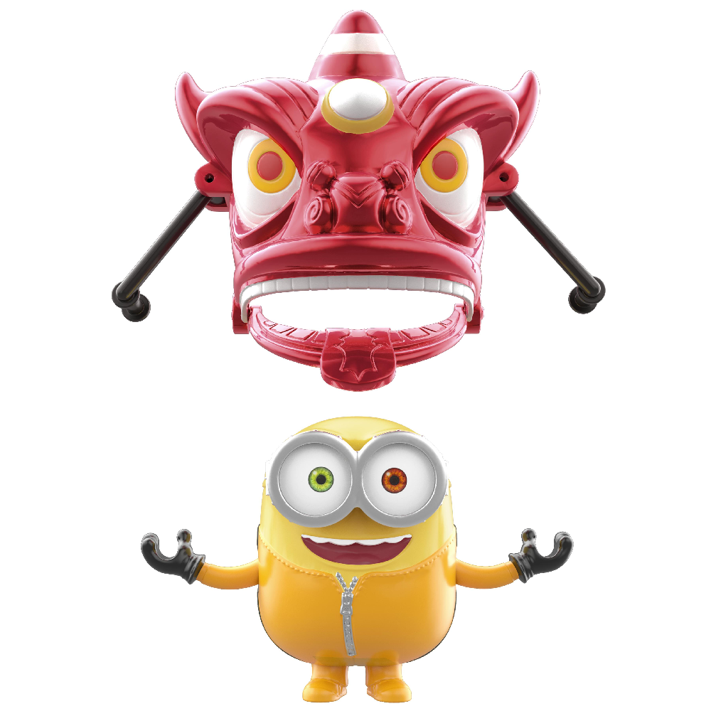 Mattel Minions - The Rise Of Gru, Φιγούρα Dragon Head Bob GNR50 (GMD90)