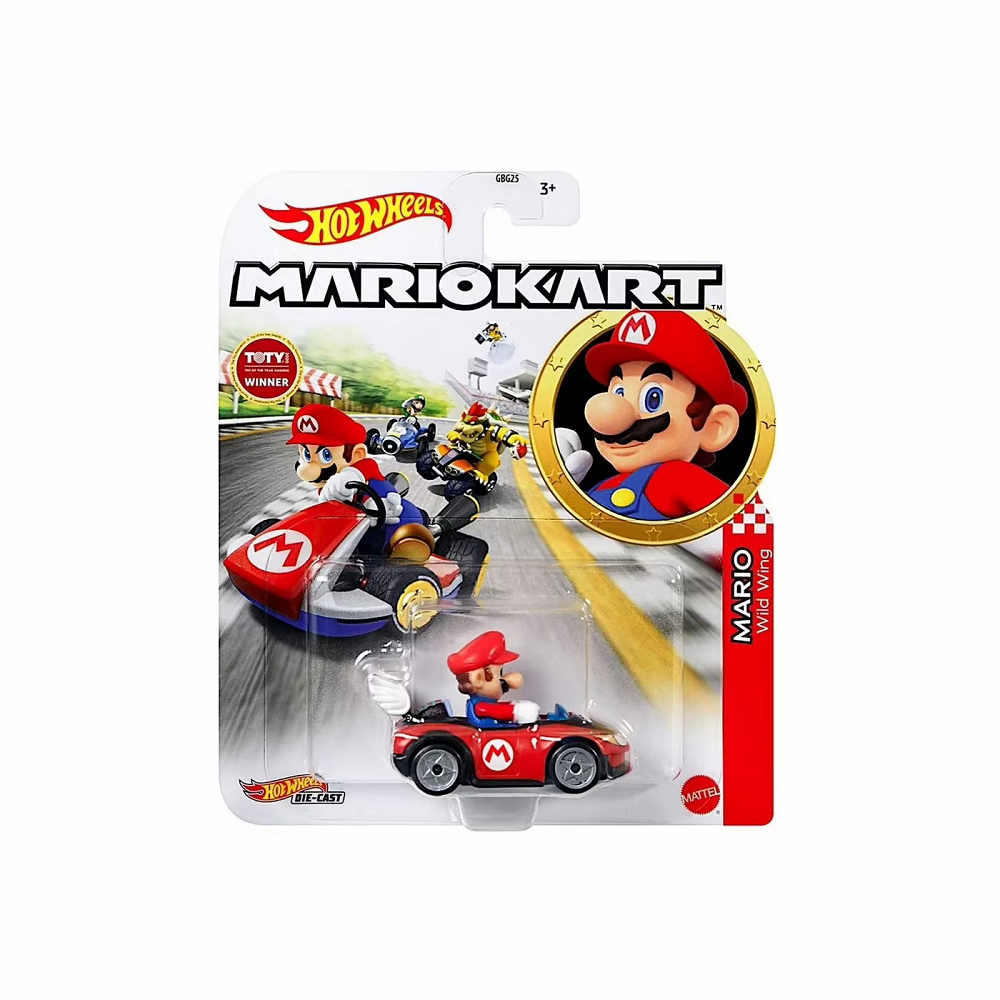 Mattel Hot Wheels - Mario Kart, Mario, Wild Wing GRN17 (GBG25)