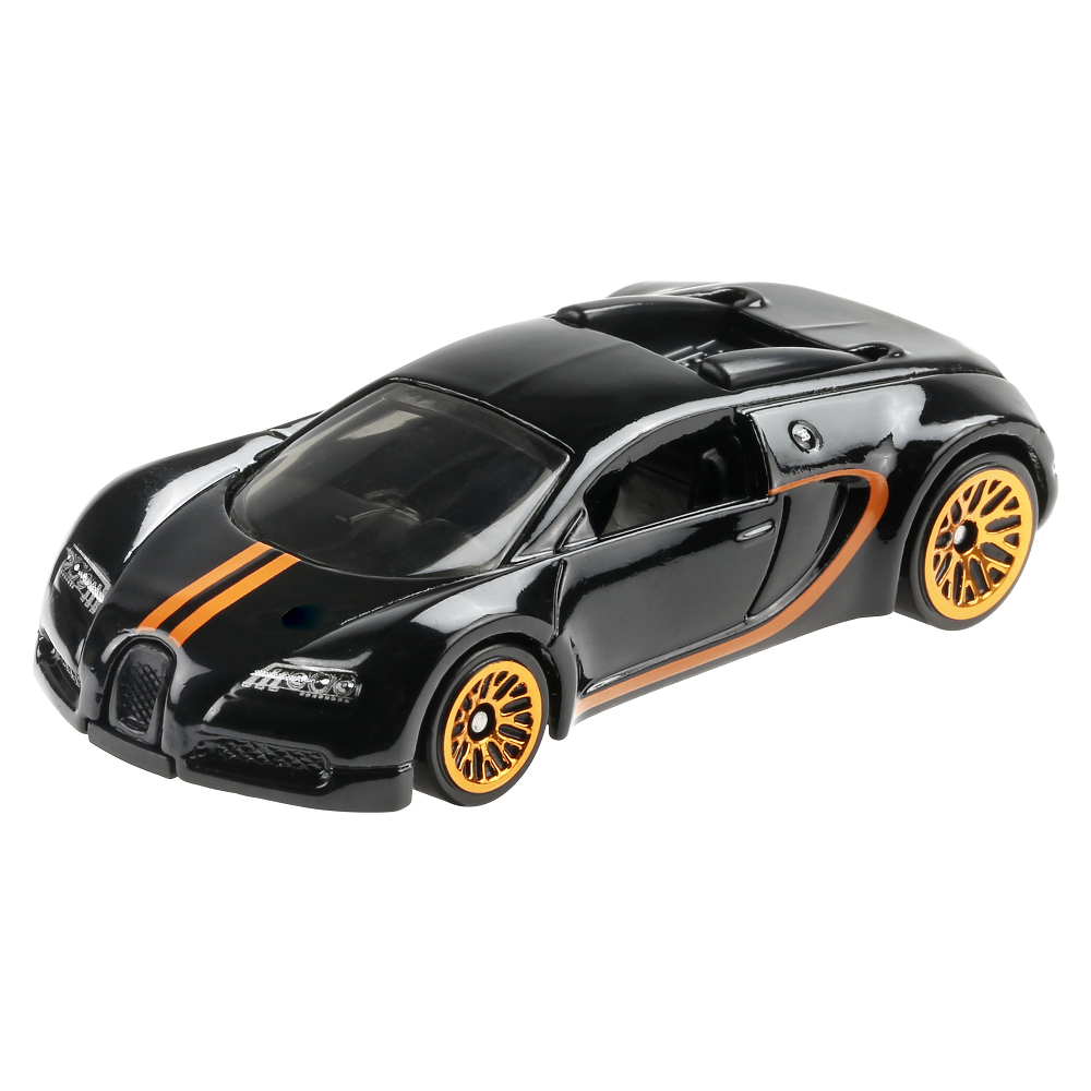 Mattel Hot Wheels - Αυτοκινητάκι 1/4 Mile Kings, Bugatti Veyron 16.4 GRP32 (GYN21)