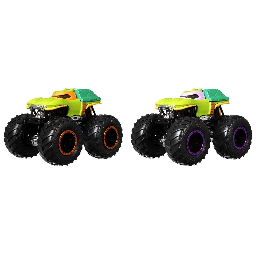 Mattel Hot Wheels - Monster Trucks, Michelangelo Vs Donatello GTJ53 (FYJ64)