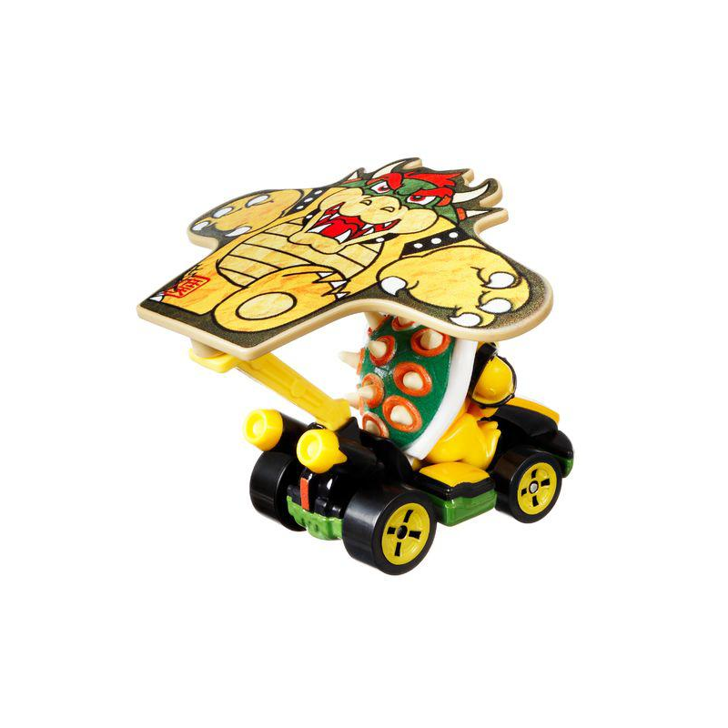 Mattel Hot Wheels – Mario Kart Αυτοκινητάκι, Bowser Με Ανεμόπτερο GVD33 (GVD30)