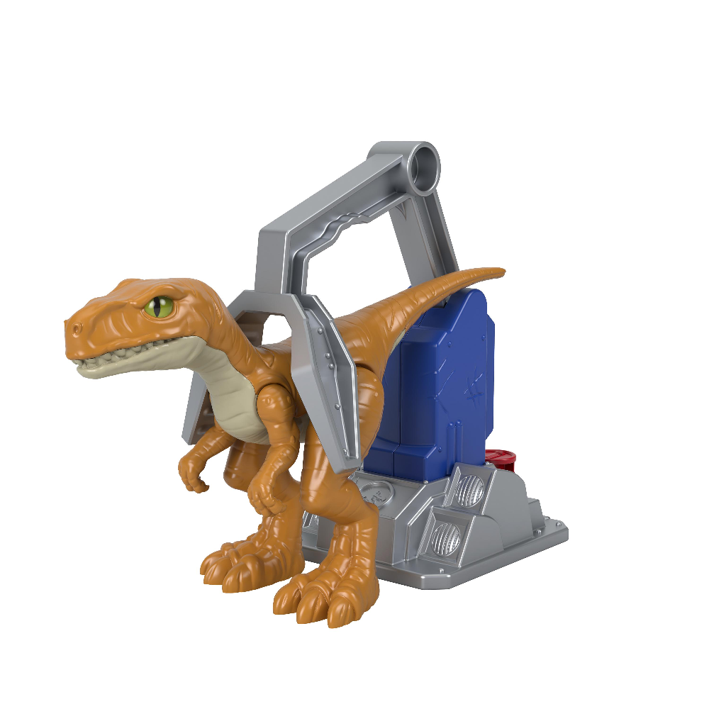 Fisher Price Jurassic World Dominion - Imaginext, Atrociraptor Tiger Δεινόσαυρος Με Φίμωτρο GVV95 (GVV67)