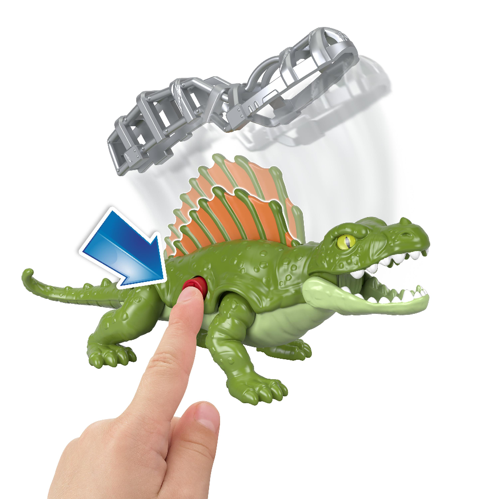 Fisher Price Jurassic World Dominion - Imaginext, Dimetrodon Δεινόσαυρος Με Φίμωτρο GVV96 (GVV67)