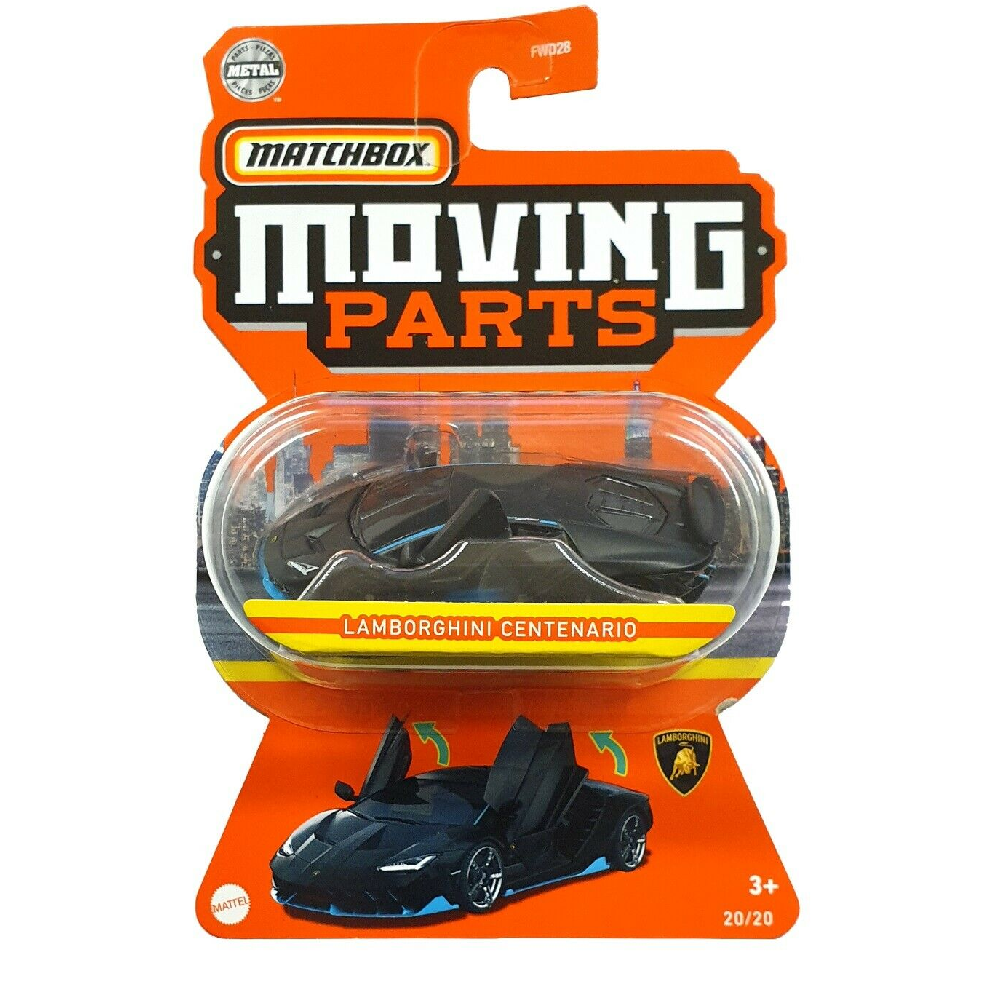 Mattel Matchbox - Moving Parts, Lamborghini Centenario GWB59 (FWD28)