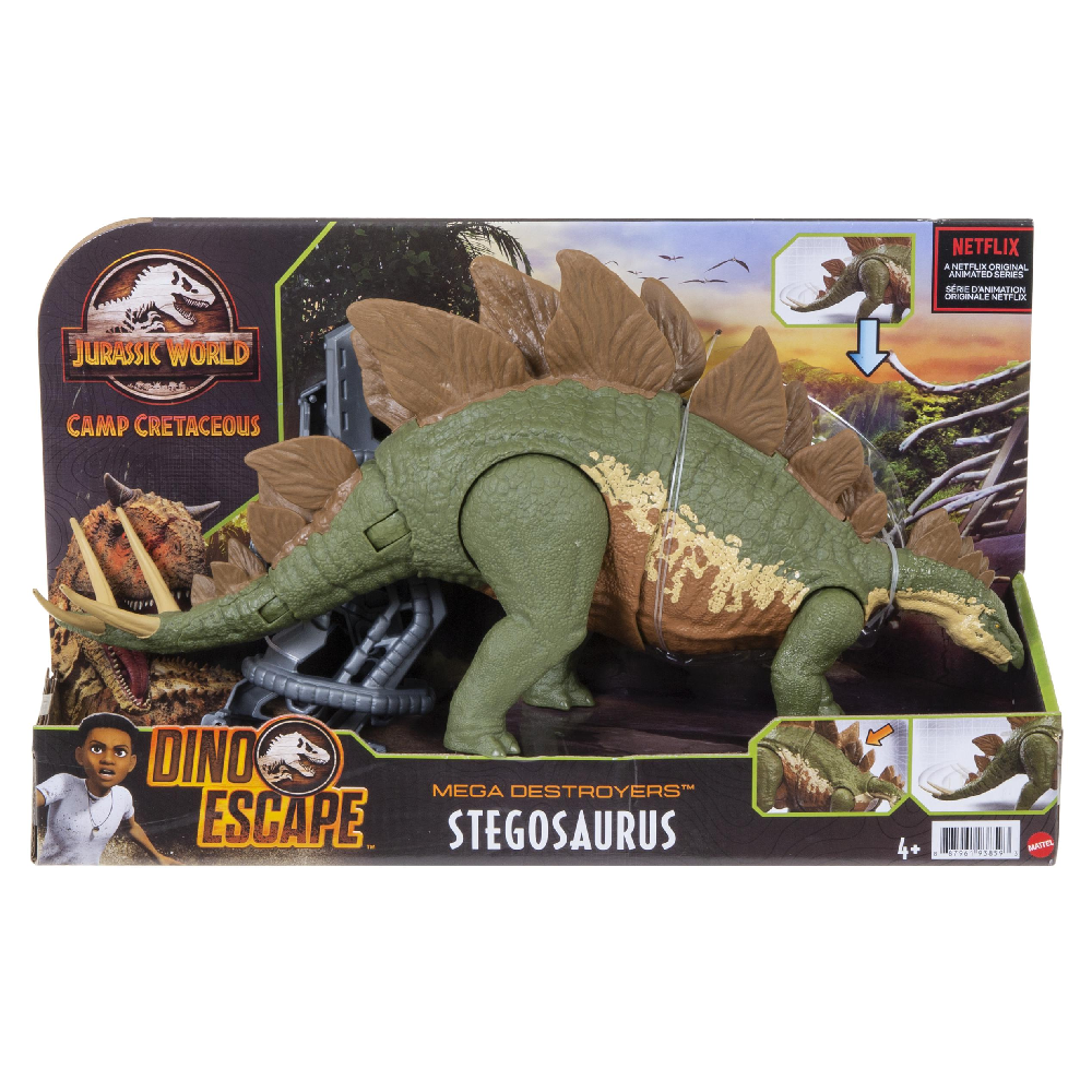 Mattel Jurassic World - Dino Escape, Mega Destroyers, Stegosaurus GWD62 (GWD60)