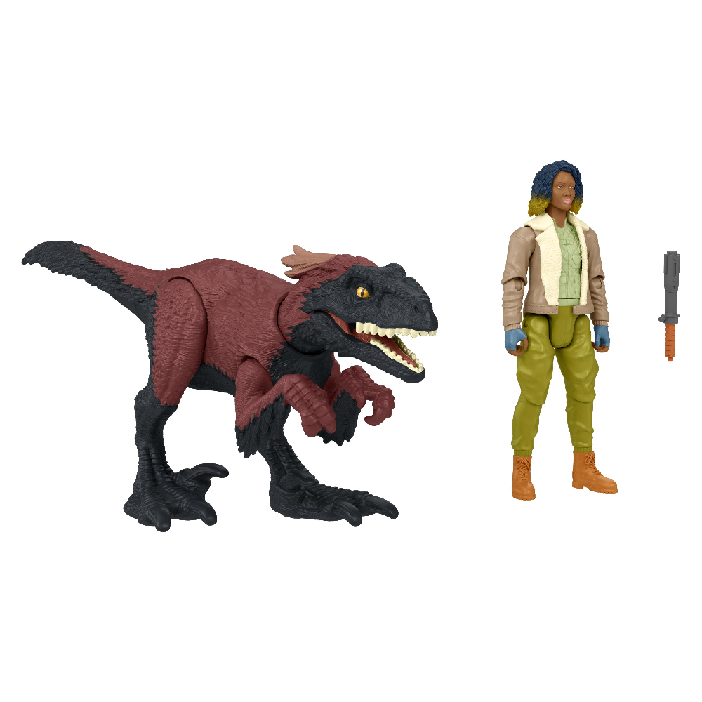 Mattel Jurassic World - Dominion, Kayla Watts & Pyroraptor GWM27 (HDX46)