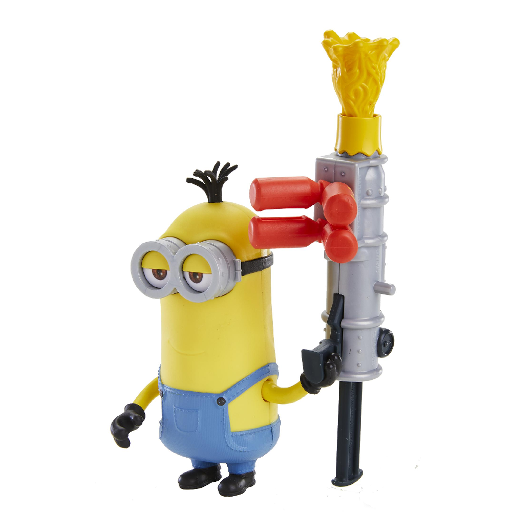 Mattel Minions - The Rise Of Gru, Φιγούρα Cheese Blaster Kevin GWR60 (GMD90)