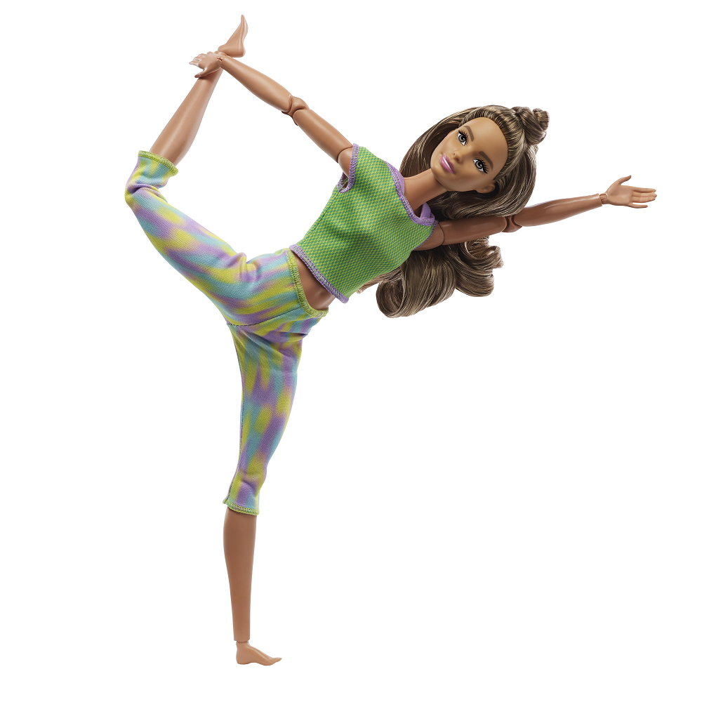 Mattel Barbie - Αμέτρητες Κινήσεις, Green Dye Pants Doll GXF05 (FTG80)