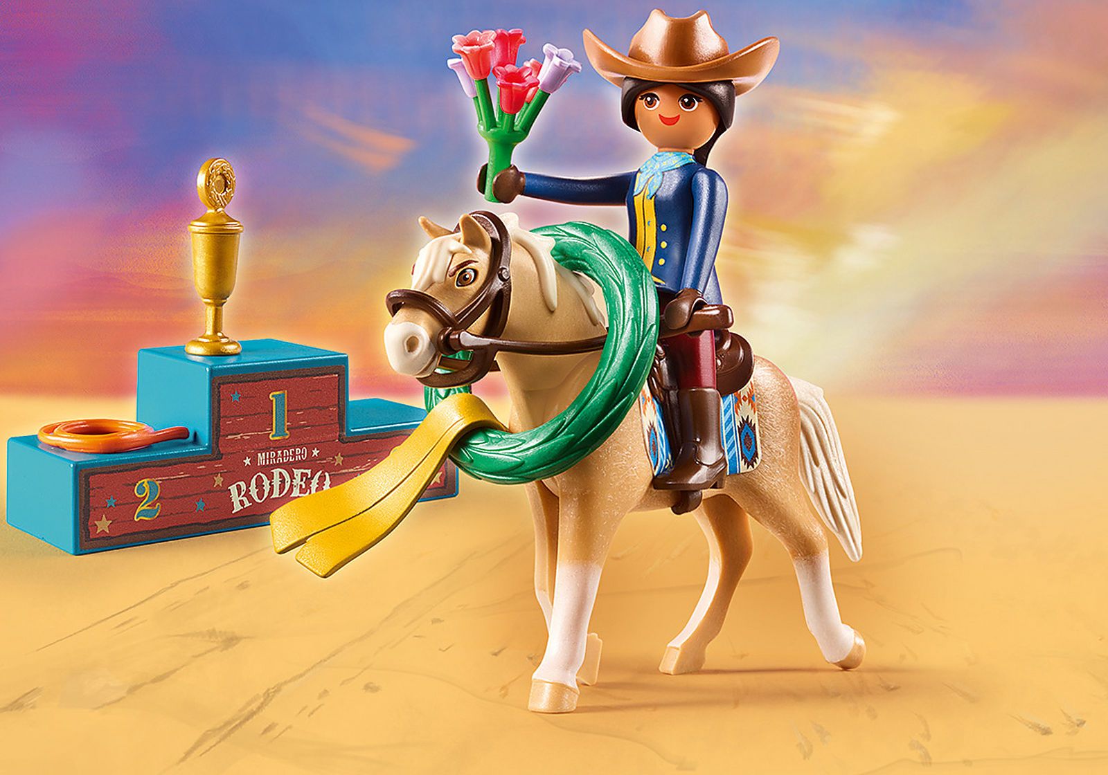 Playmobil Spirit - H Πρου Στο Rodeo 70697