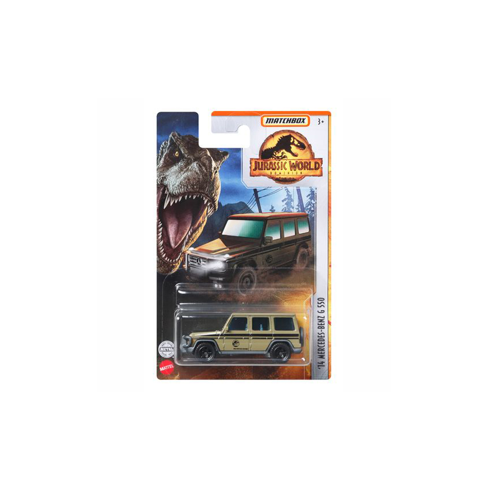 Mattel Matchbox - Αυτοκινητάκια Jurassic World, '14 Mercedes-Benz G550 HBG98 (FMW90)