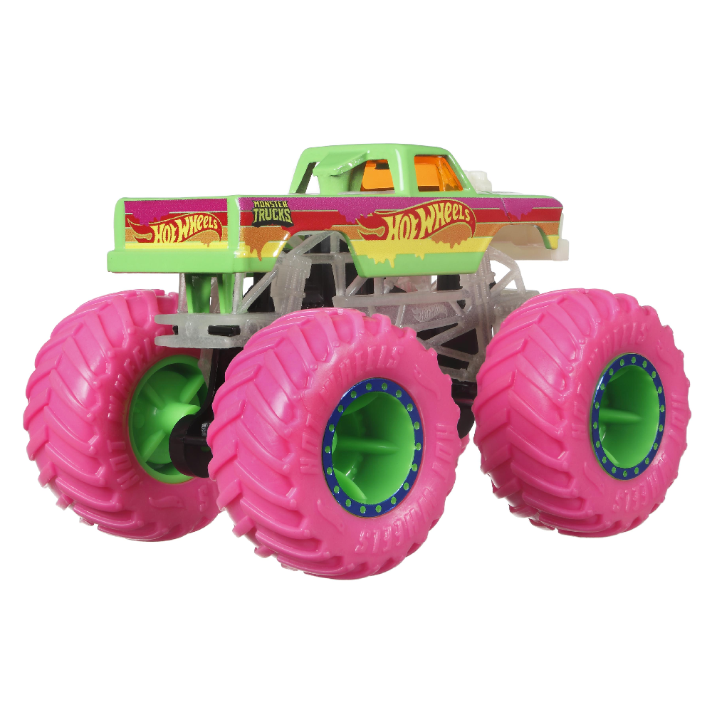 Mattel Hot Wheels - Monster Trucks, Glow In The Dark, Midwest Madness HCB54 (HCB50)