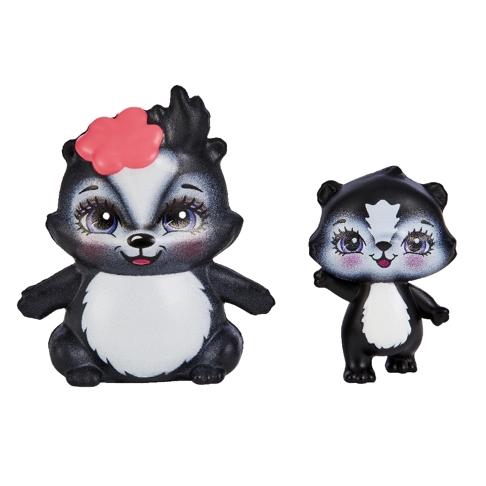 Mattel Enchantimals – Κούκλα Και Αδερφάκι, Sage Skunk & Caper, Sabella Skunk & Stiper HCF82 (HCF79)