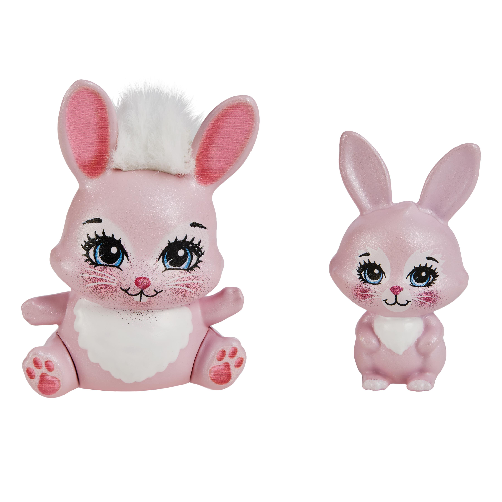 Mattel Enchantimals – Κούκλα Και Αδερφάκι, Bree Bunny & Twist, Bedelia Bunny & Tappy HCF84 (HCF79)