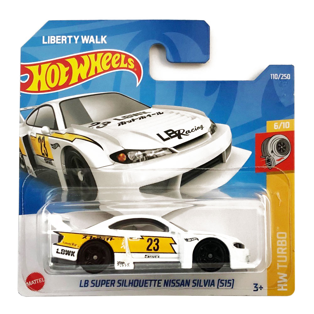 Mattel Hot Wheels - Αυτοκινητάκια HW Turbo, LB Super Silhouette Nissan Silvia (S15) (6/10) HCT23 (5785)