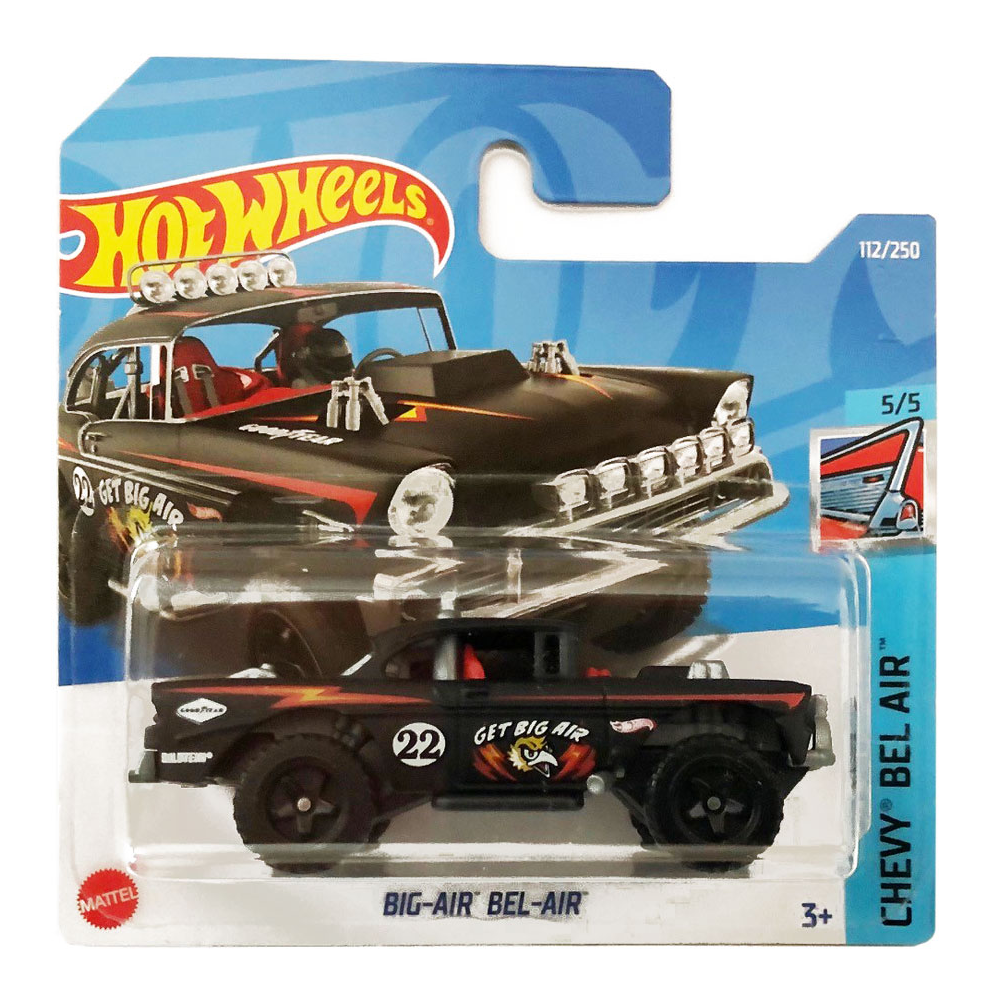 Mattel Hot Wheels - Αυτοκινητάκια Chevy Bel Air, Big-Air Bel-Air (5/5) HCV14 (5785)