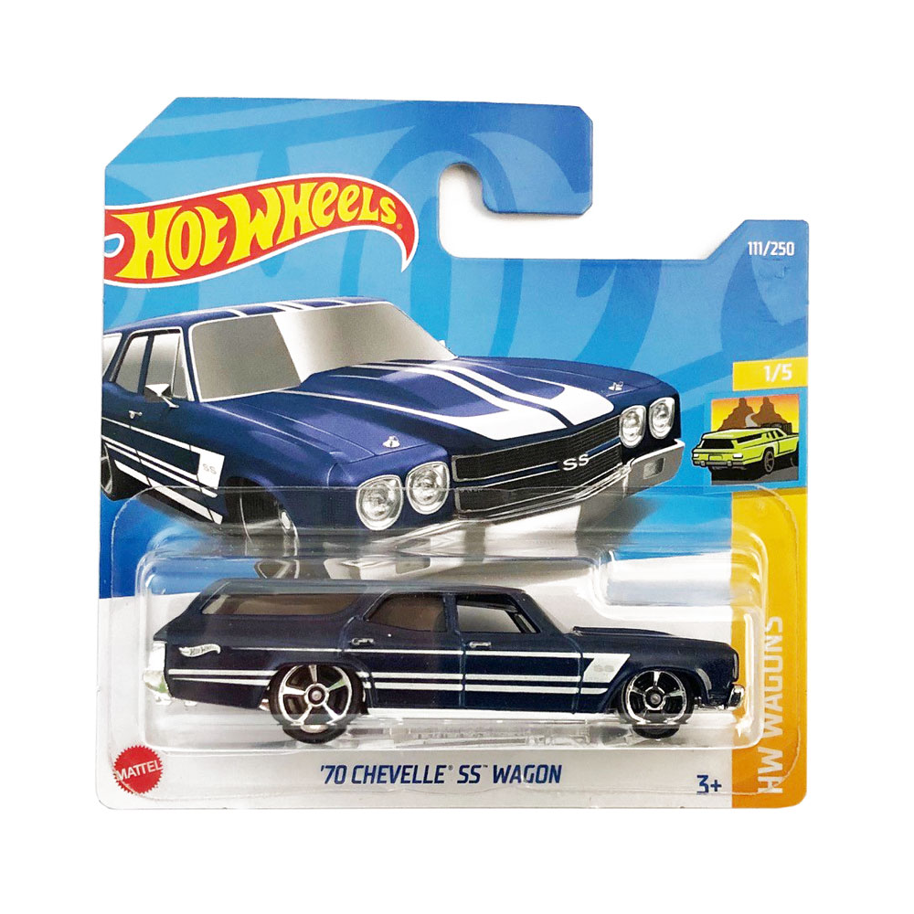 Mattel Hot Wheels - Αυτοκινητάκια HW Wagons, '70 Chevelle SS Wagon (1/5) HCV19 (5785)