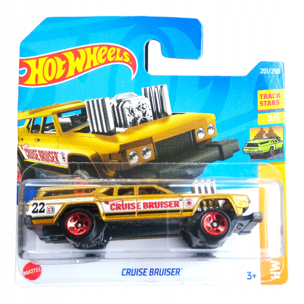 Mattel Hot Wheels - Αυτοκινητάκι HW Wagons, Cruise Bruiser (3/5) HCV20 (5785)