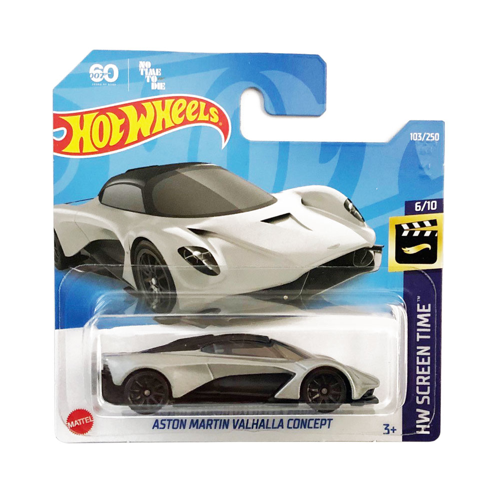 Mattel Hot Wheels - Αυτοκινητάκια HW Screen Time, Aston Martin Valhalla Concept (6/10) HCV69 (5785)