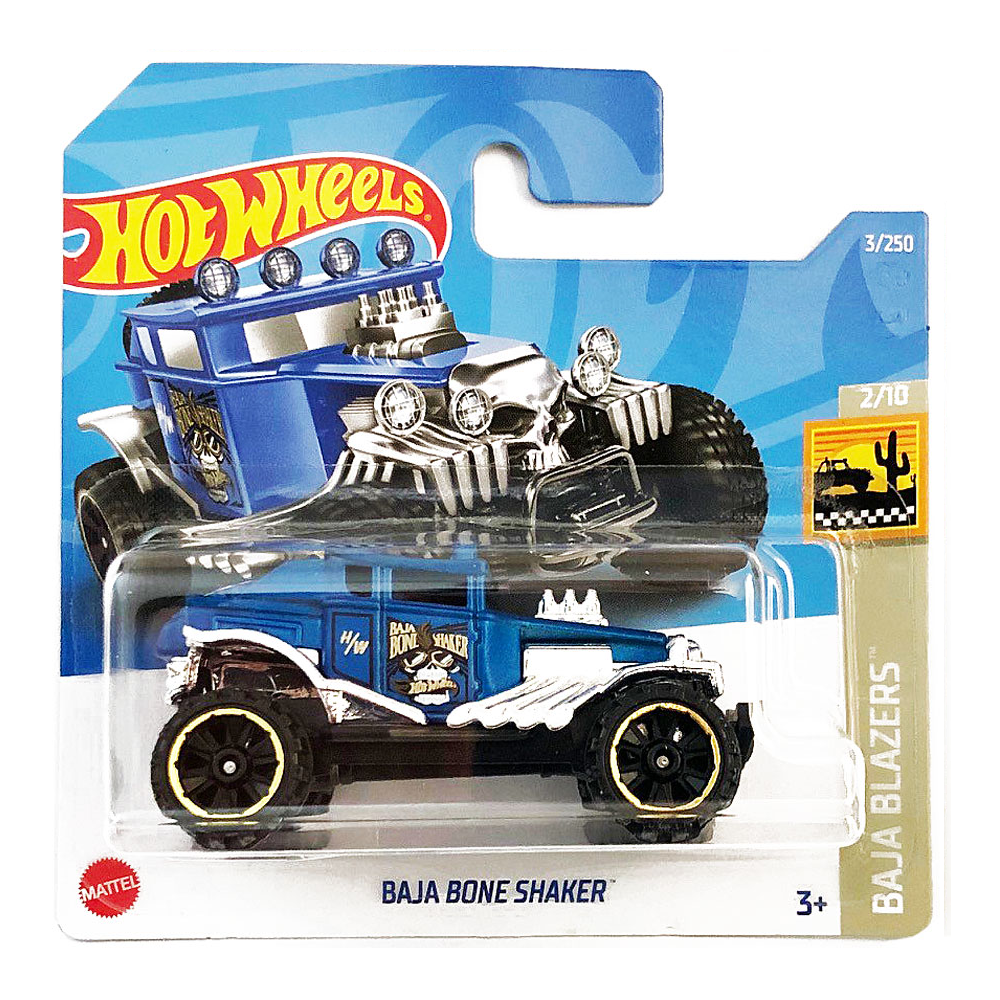 Mattel Hot Wheels - Αυτοκινητάκια Baja Blazers, Baja Bone Shaker (2/10) HCW68 (5785)