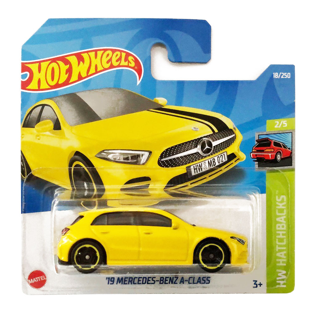 Mattel Hot Wheels - Αυτοκινητάκια HW Hatchbacks, '19 Mercedes-Benz A-Class (2/5) HCW78 (5785)