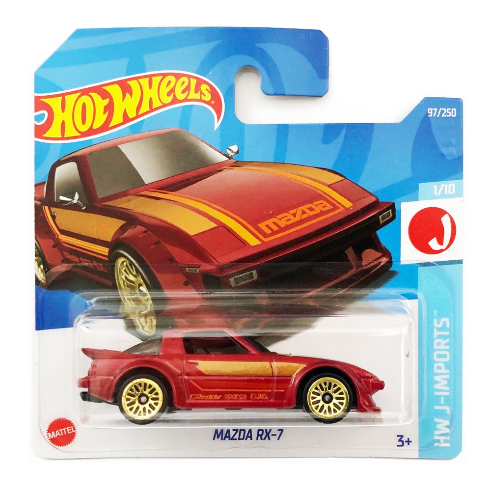 Mattel Hot Wheels - Αυτοκινητάκι HW J-Imports, Mazda RX-7 (1/10) HCX24 (5785)