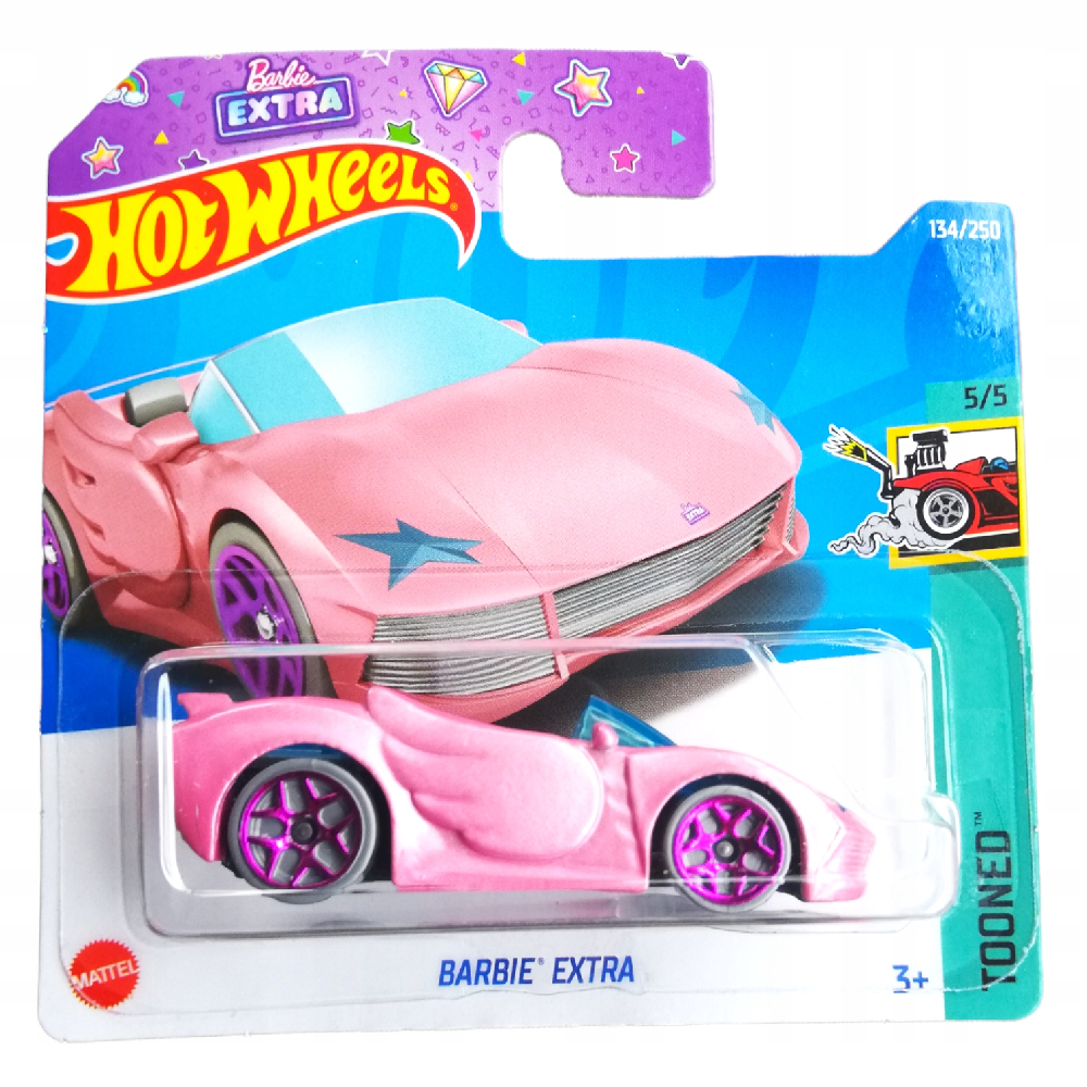 Mattel Hot Wheels - Αυτοκινητάκι Tooned, Barbie Extra (5/5) HCX32 (5785)