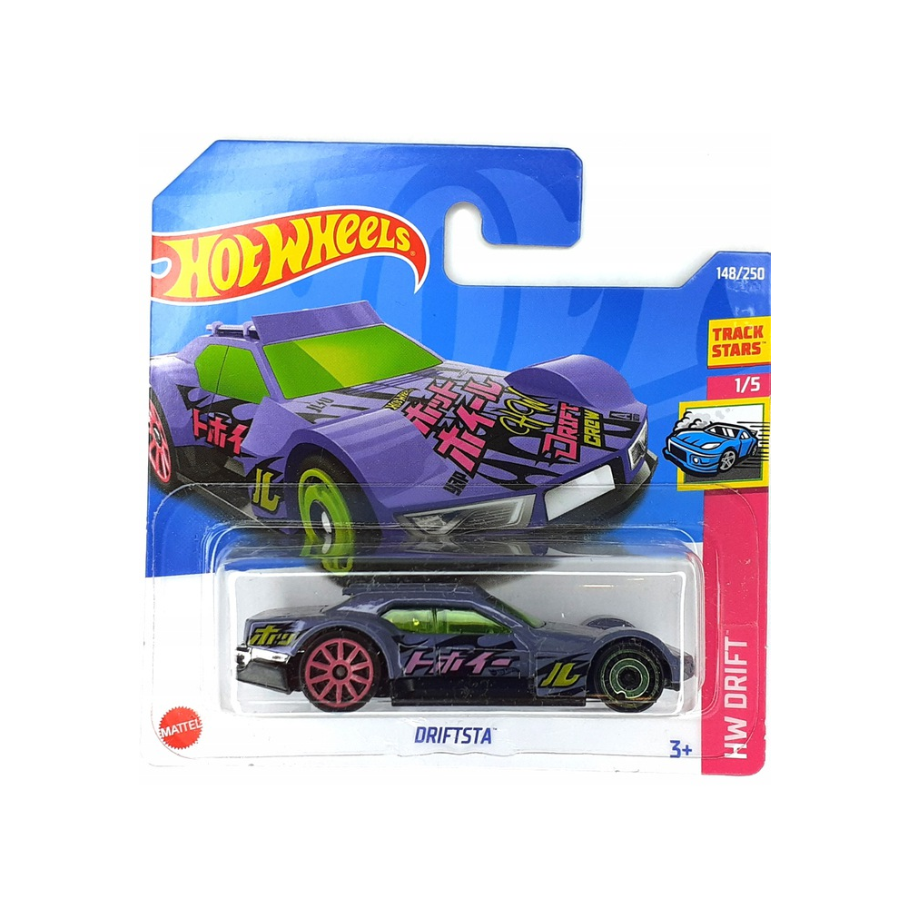 Mattel Hot Wheels - Αυτοκινητάκι HW Drift, Driftsta (1/5) HCX43 (5785)
