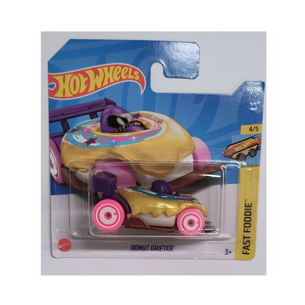 Mattel Hot Wheels - Αυτοκινητάκι Fast Foodie, Donut Drifter (4/5) HCX84 (5785)