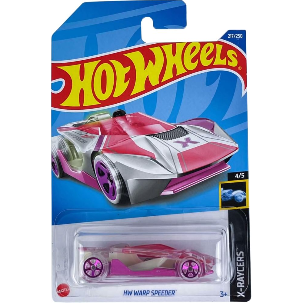 Mattel Hot Wheels - Αυτοκινητάκι X-Raycers, Hot Wheels Warp Speeder (4/5) HCY02 (5785)