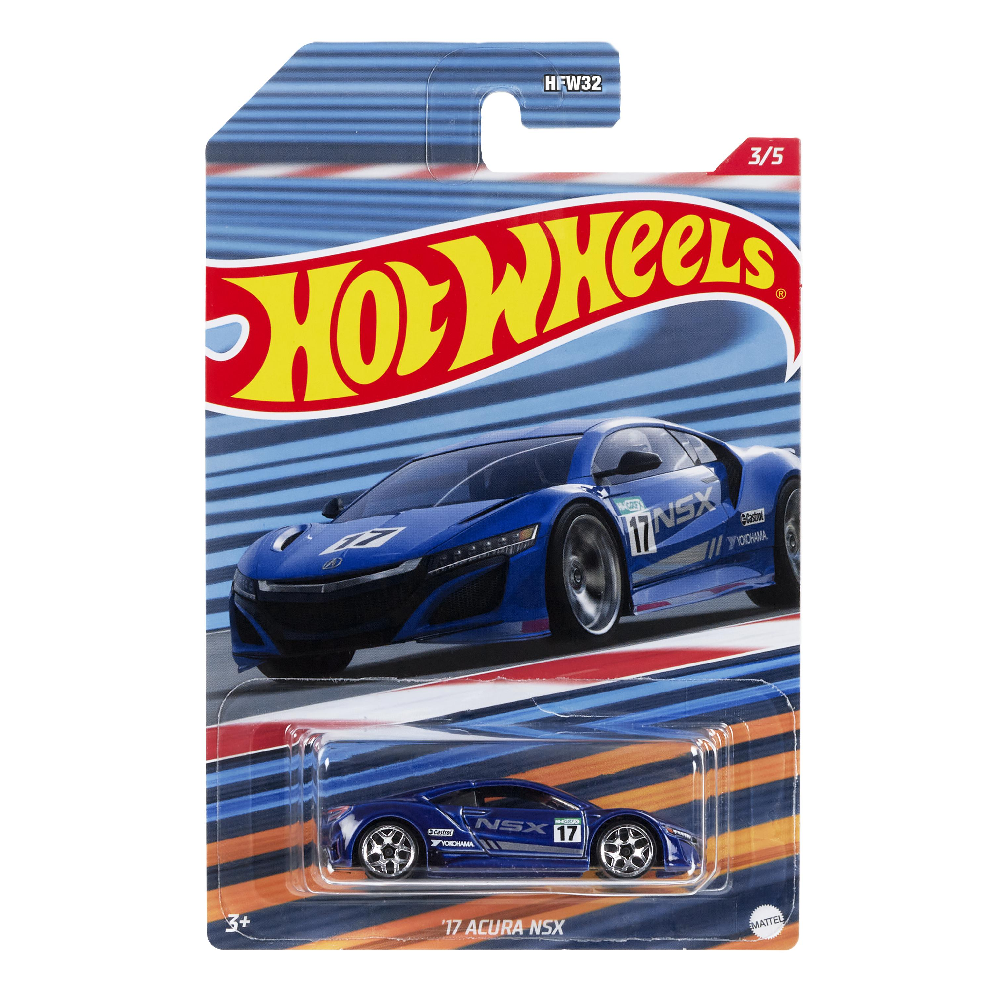 Mattel Hot Wheels - Αυτοκινητάκια, Ταινίες, Racing Circuit, 17 Acura NSX HDG71 (HFW32)